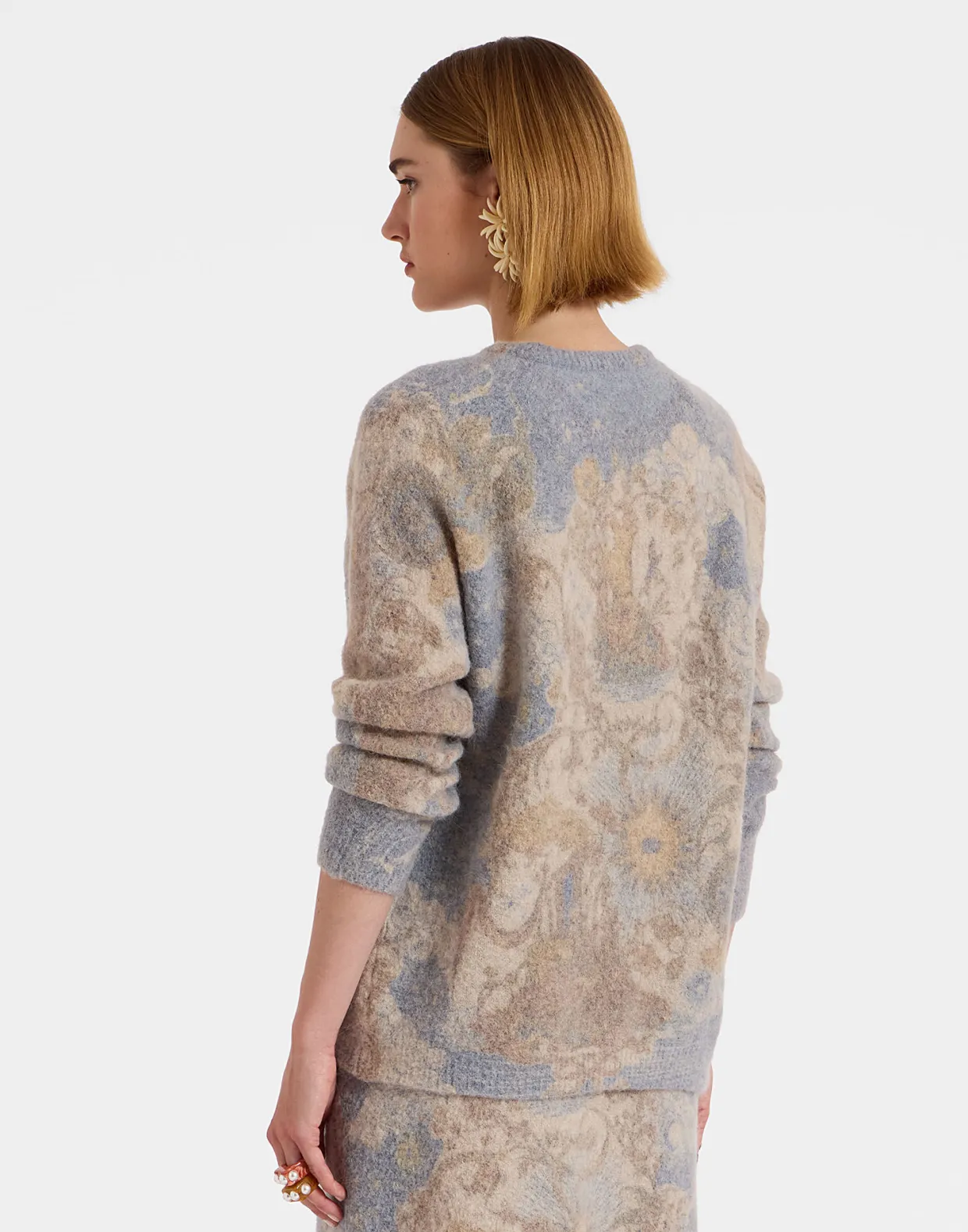 All-In SweaterLight Blue in Woolmix