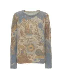 All-In SweaterLight Blue in Woolmix