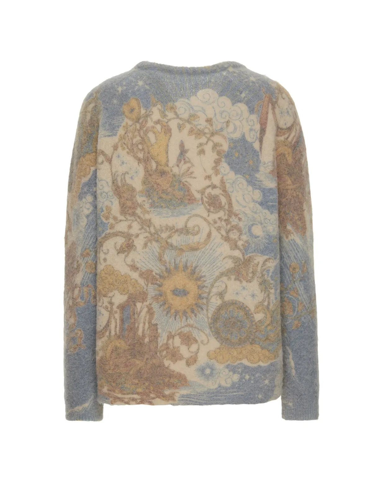 All-In SweaterLight Blue in Woolmix