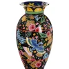 Amphora VaseColombo Nero in Porcelain