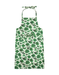 ApronWildbird Verde in Cotton