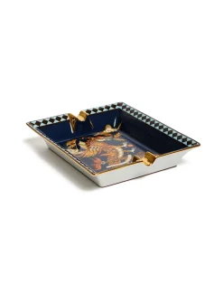 AshtrayThe Dragon Midnight Blue in Porcelain