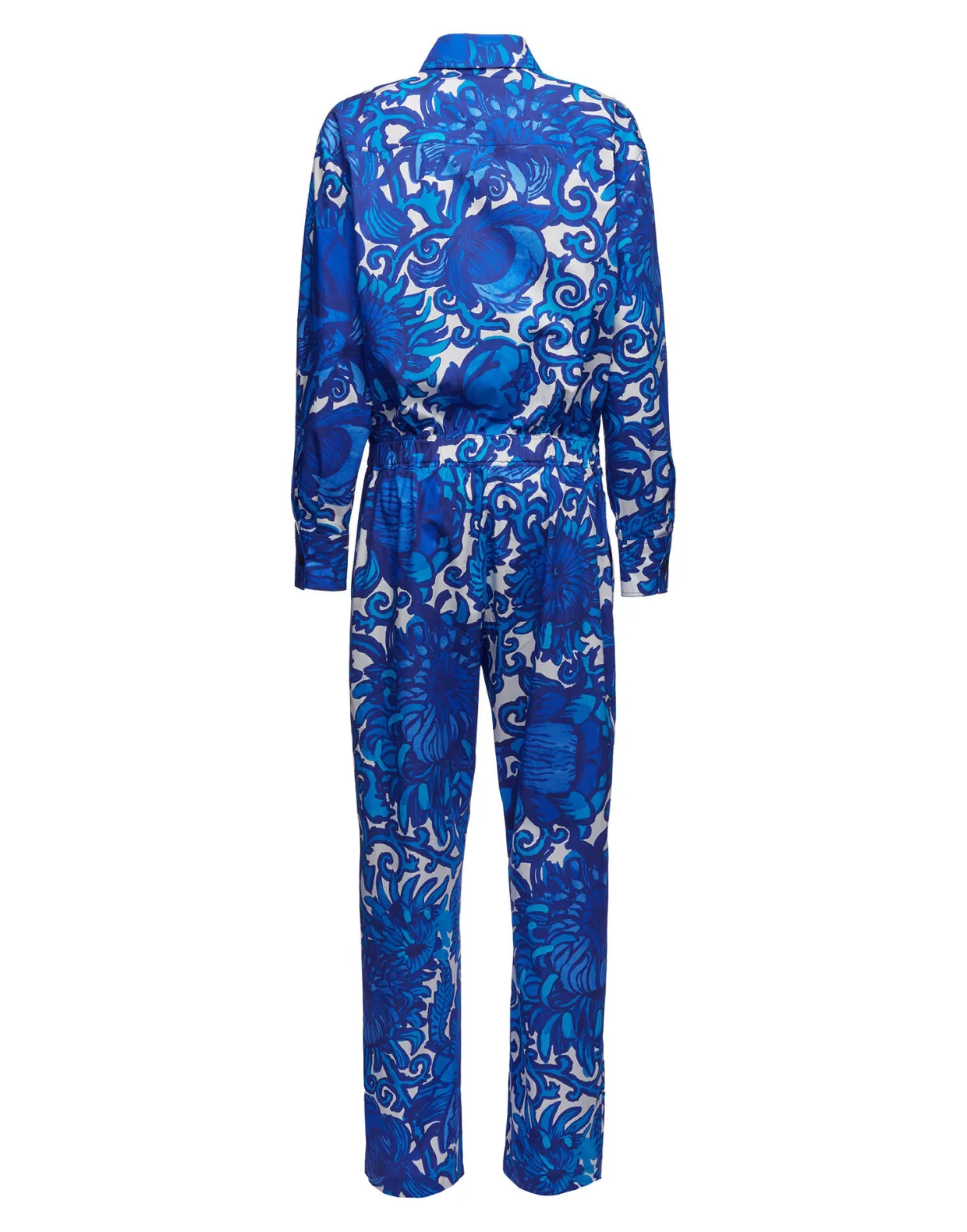 Aviator JumpsuitAnemone in Summer Popeline