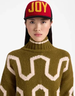 Babeball CapSolid Red in Wool