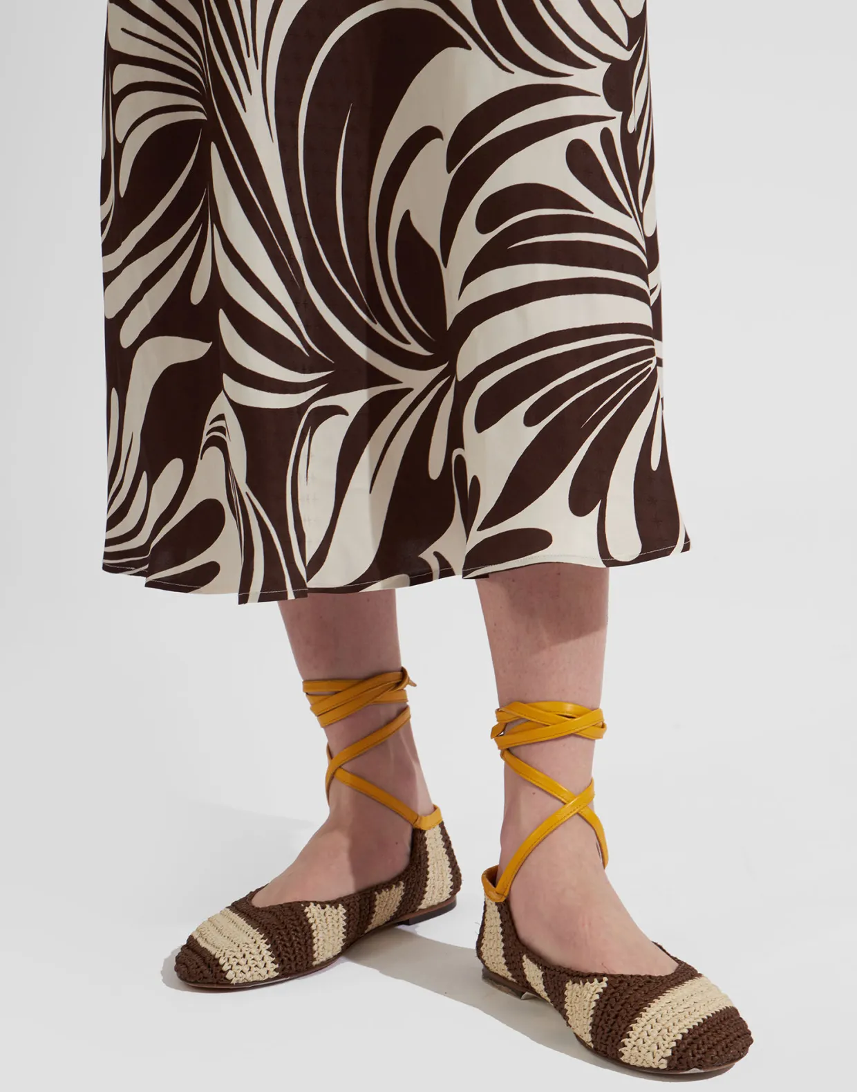 Ballerina FlatsVeneziana in Twill