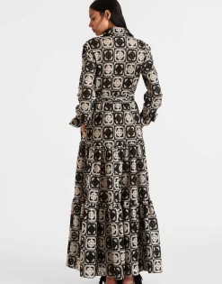 Bellini DressMini Tiles Black in Macram&eacute;