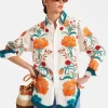 Better Than Your Boyfriend's ShirtMorpheus Plac&eacute;e Orange in Summer Poplin