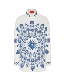 Better Than Your Boyfriend's ShirtOlympus Plac&eacute;e Cream in Cotton Poplin