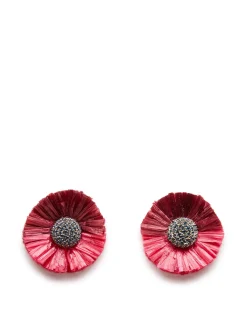 Big Bang EarringsMulticolor Ocra in Brass