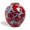 Big Bubble VaseLilium Turchese in Porcelain