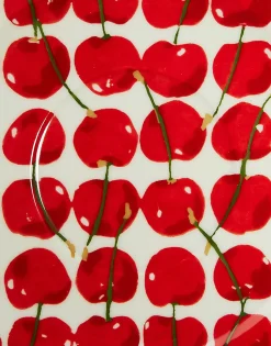 Big Mama Cup And SaucerCherries Avorio in Porcelain