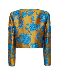 Bijoux JacketHottie Turquoise in Jacquard