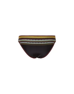Bikini BottomDoric Placée Black in Lycra