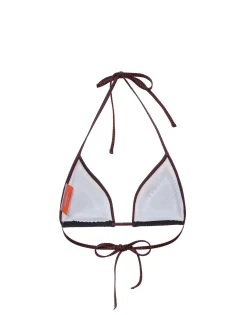 Bikini TopDoric Plac&eacute;e Black in Lycra