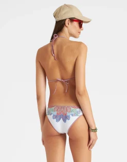 Bikini TopGrenadilla Plac&eacute;e Off White in Lycra