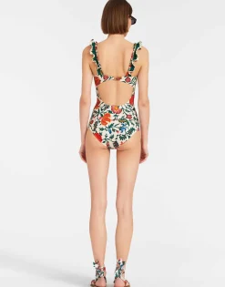 Boop SwimsuitDragonflower Mini Multicolor in Lycra
