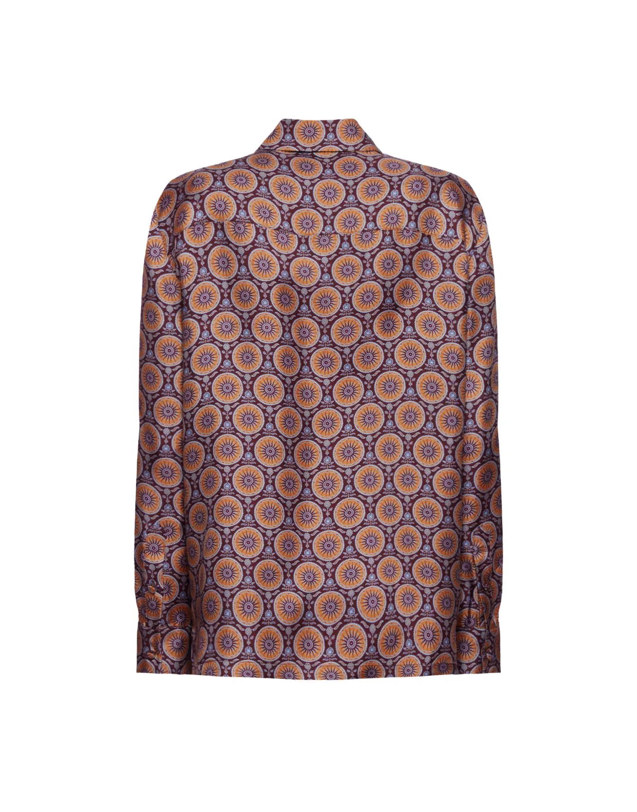 Boy ShirtSovereign Mini Purple in Silk Twill