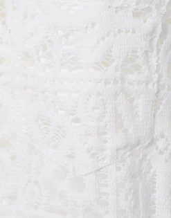 Boy ShirtWhite in Cotton Lace