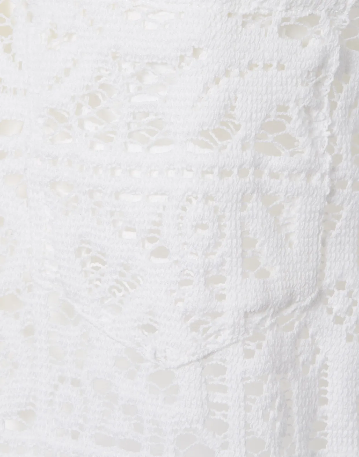 Boy ShirtWhite in Cotton Lace