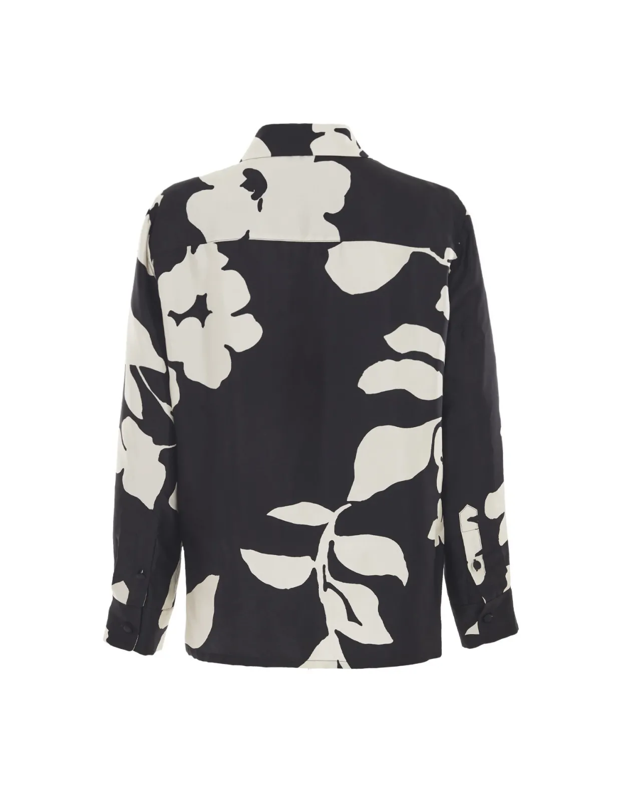 Boy ShirtWinter Jasmine in Twill Silk