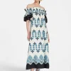 Breakfast DressScirocco Plac&eacute;e Ivory in Summer Poplin