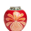 Bubble VaseBig Pineapple Bordeaux in Porcelain