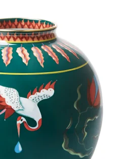Bubble VaseSpirit Stork in Porcelain