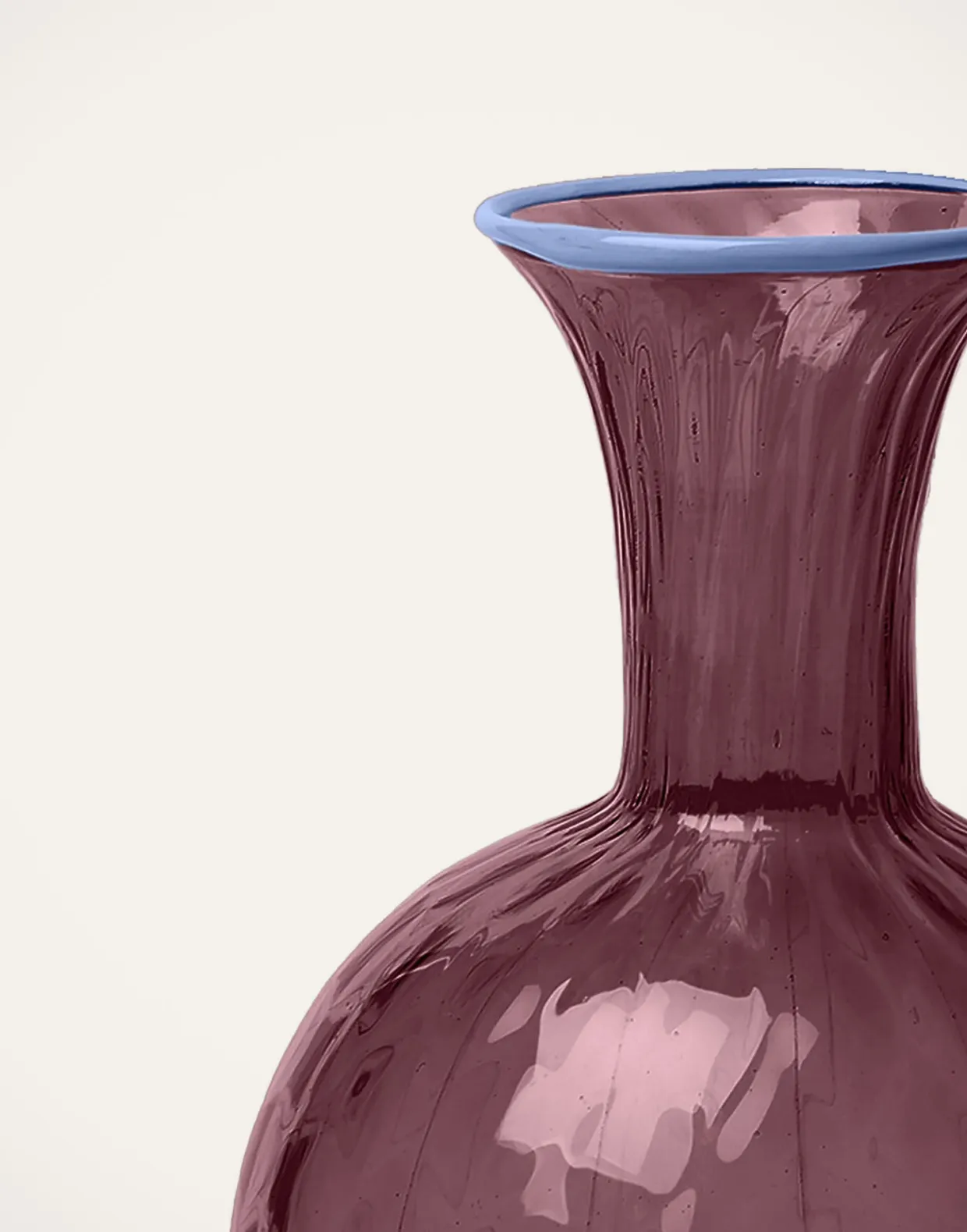 CarafeViolet in Murano Glass