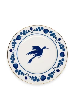 Charger PlateWildbird Blu in Porcelain