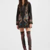 Chiara DressEve Black in Denim