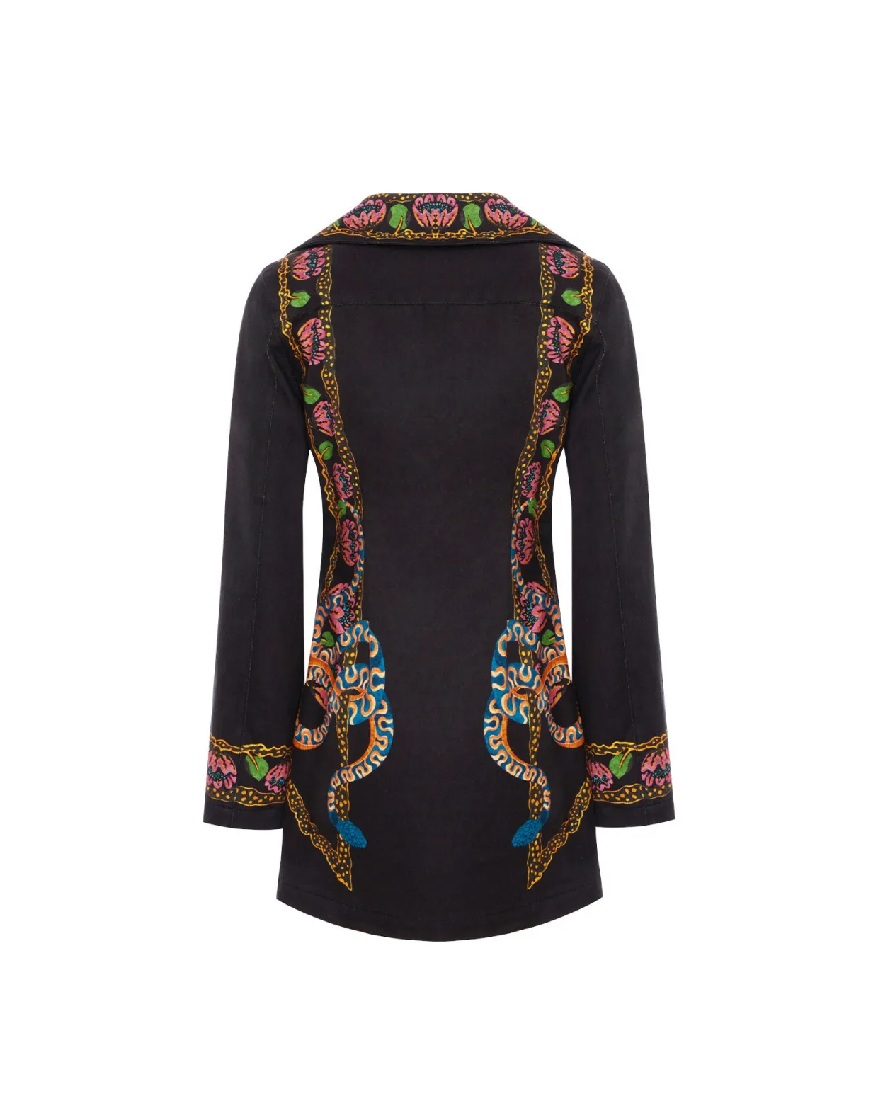 Chiara DressEve Black in Denim
