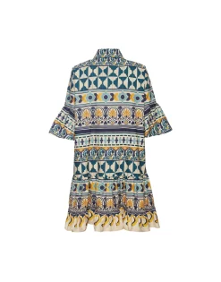 Choux DressCasareale Small Placèe Cream in Summer Poplin