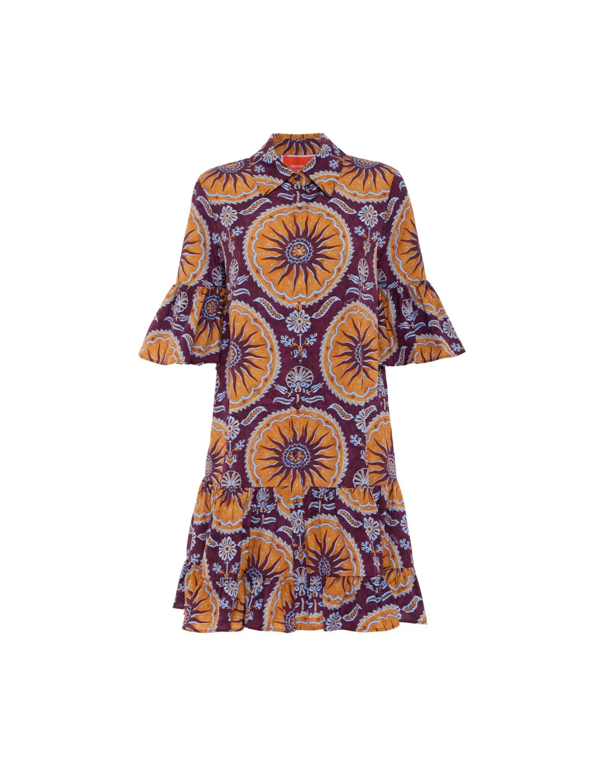 Choux DressSovereign Purple in Summer Poplin