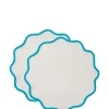 Cloud Placemat Set of 2Light Blue in Cotton