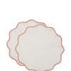 Cloud Placemat Set of 2Pink in Cotton