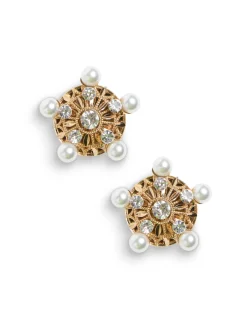 Corsini EarringsSolid Gold in Brass