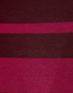Crew TopSolid Fuchsia in Cotton Cashmere