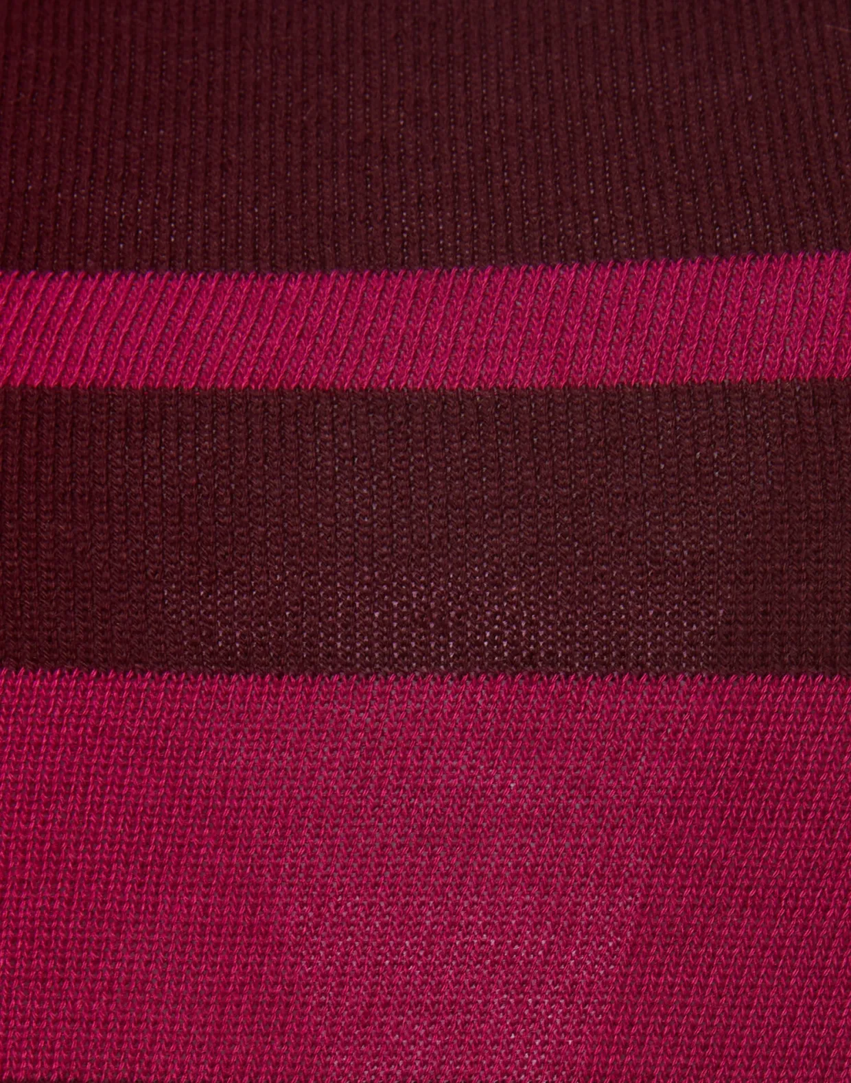 Crew TopSolid Fuchsia in Cotton Cashmere
