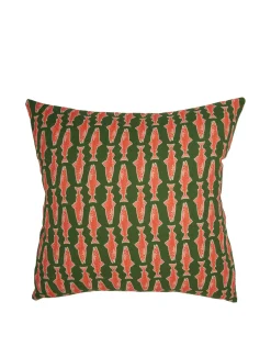 Cushion (45X45)Como Fish Green in Cotton Honan