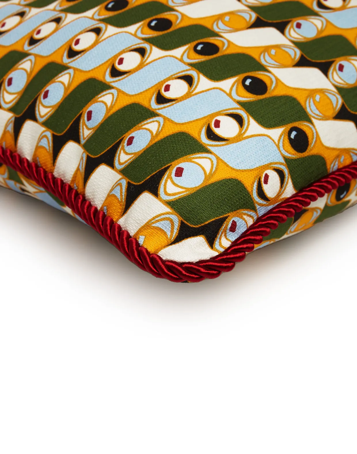 Cushion (45X45)Third Eye in Cotton Honan