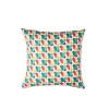 CushionFarfalle in Shot Cotton