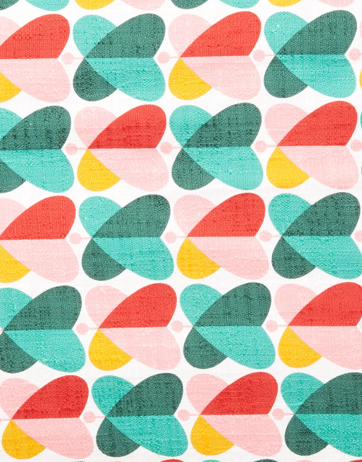 CushionFarfalle in Shot Cotton