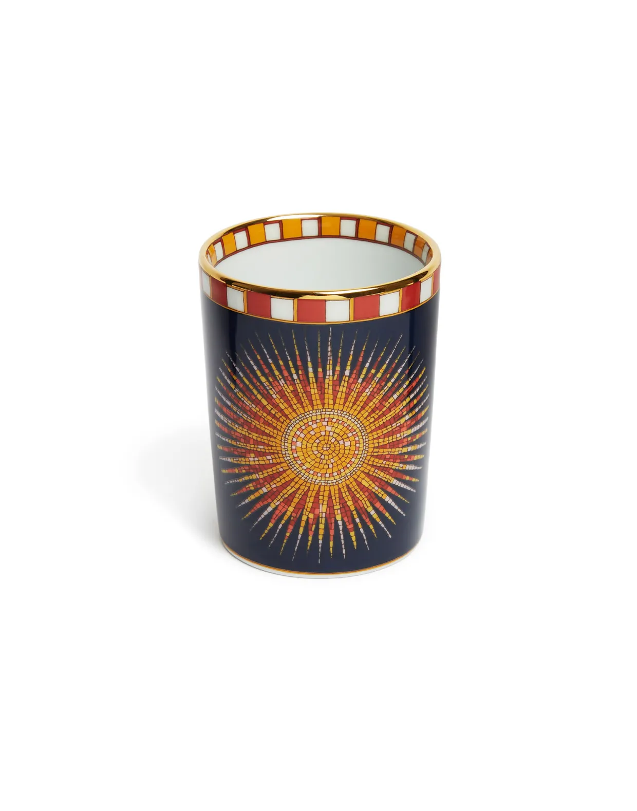 Decorative CupSunrays Midnight in Porcelain