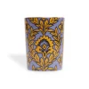Decorative CupViolet Garland in Porcelain