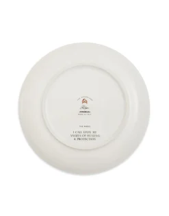Decorative PlateThe Angel Brown in Porcelain