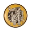 Decorative PlateThe Sphynx Saffron in Porcelain