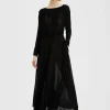 Demeter DressBlack in Gauze Jersey