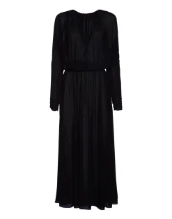 Demeter DressBlack in Gauze Jersey