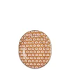 Dessert Plate Set of 2Cubi Oro in Porcelain