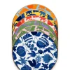 Dessert Plate Set of 6Wildbird Mix in Porcelain